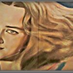 Портрет девушки. Художник Слава Исаков